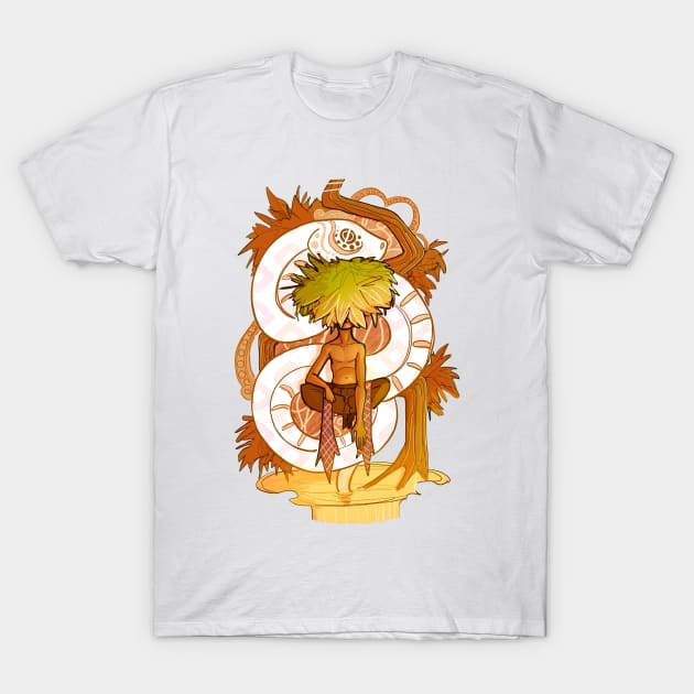 Snake Spirit T-Shirt by AshenShop